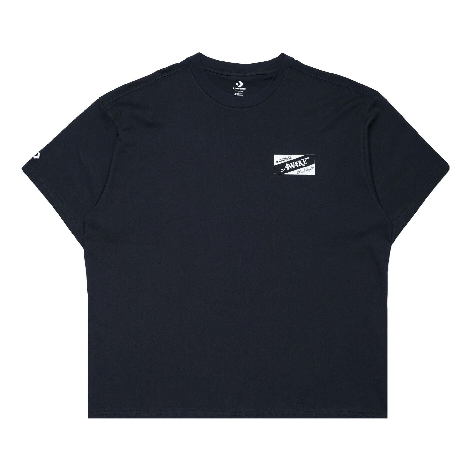 Converse x Awake NY Short-Sleeve Tee Asia Sizing 'Black' 10026482-A03