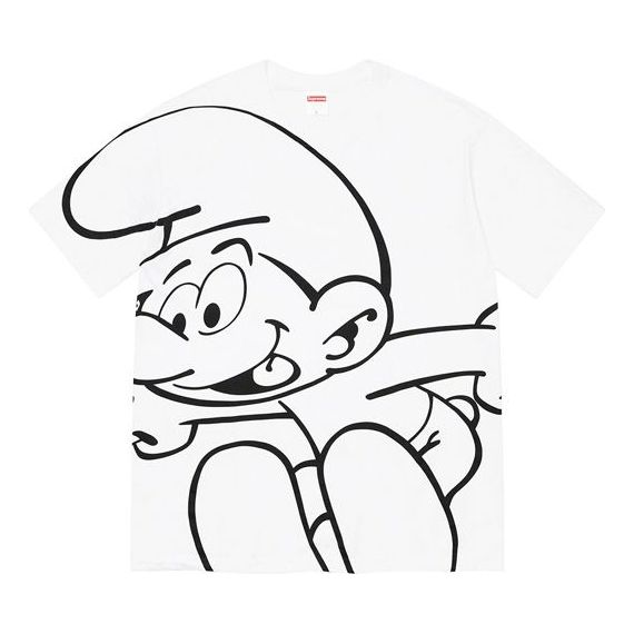Supreme Week 7 Smurfs Tee x T SUP-FW20-173-WHI