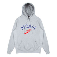 NOAH Winged Foot Embroidered Logo Unisex Gray NOAH-SS20-002