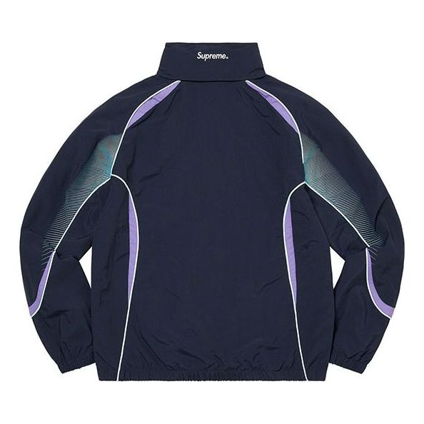 Supreme x Umbro Track Jacket 'Navy White Purple' SUP-SS22-704