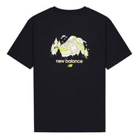 New Balance Shoe Graphic T-Shirt Asia Sizing 'Black' AMT41362-BK