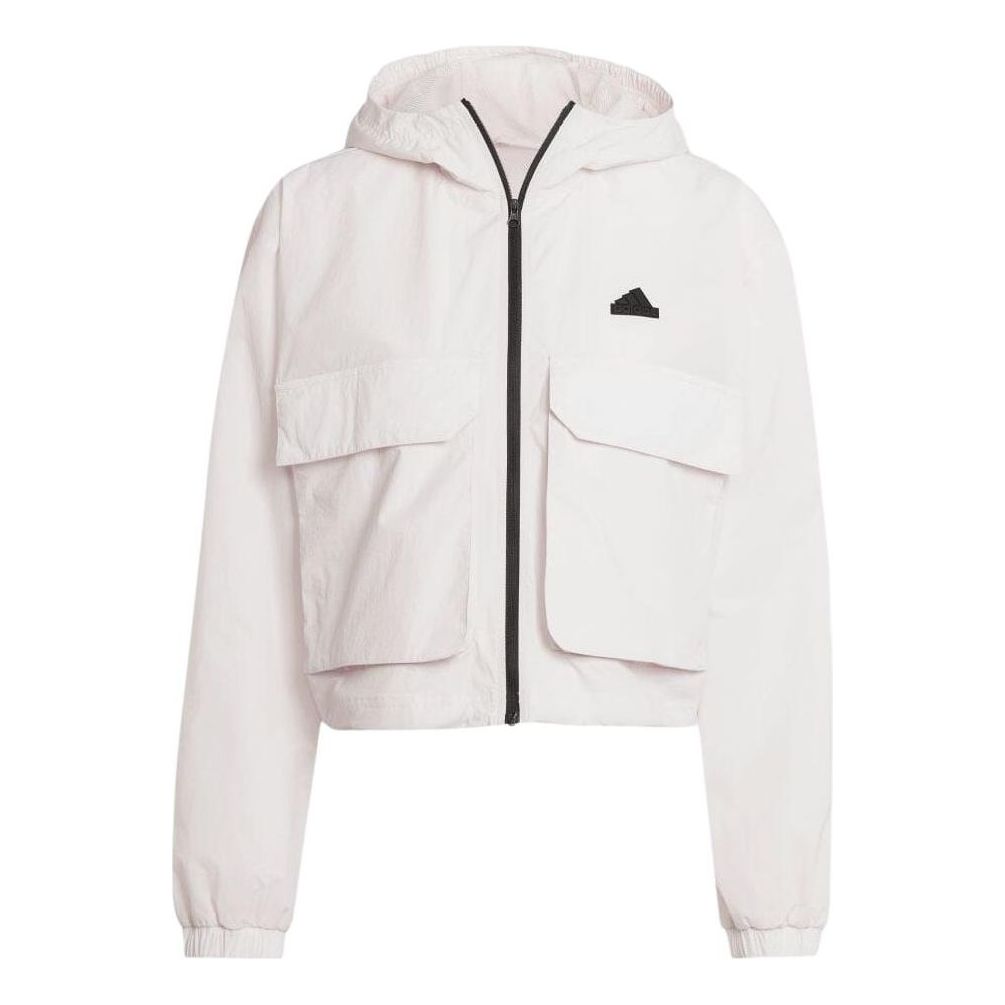 (WMNS) adidas City Escape Lightweight Windbreaker Asia Sizing 'Light Pink' IS0661
