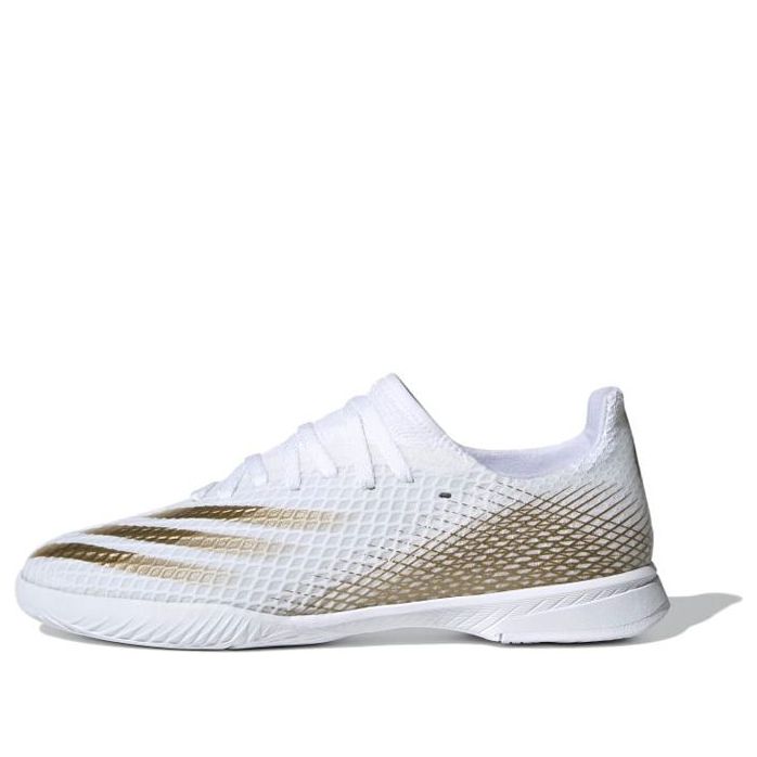 (PS) adidas X Ghosted.3 IN 'White Metallic Gold Melange' EG8225