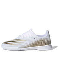 (PS) adidas X Ghosted.3 IN 'White Metallic Gold Melange' EG8225