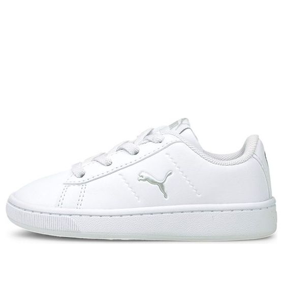 (TD) PUMA Vikky V2 Cat Casual Board Shoes White 375673-01