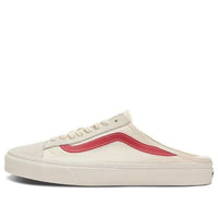 Vans Style 36 Mule Low Tops Casual Skateboarding Shoes Unisex White Red VN0A7Q5YOXS
