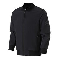 Men's adidas Casual Sports Stylish Woven Jacket Black DW4554