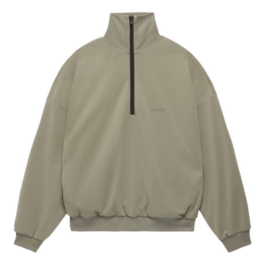 adidas Fear of God Athletics 1/2-Zip Track Top Asia Sizing 'Clay' IM6071