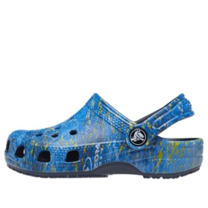 (GS) Crocs Classic Mossy Oak Coastal Clogs 'Blue' 207259-410
