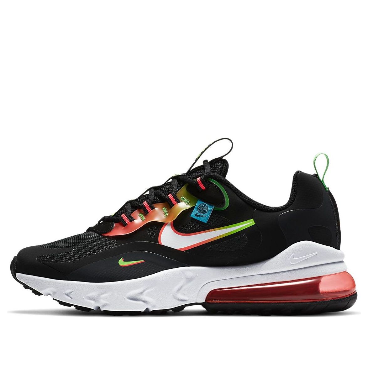(GS) Nike Air Max 270 React 'Worldwide Pack - Black' DB4676-001