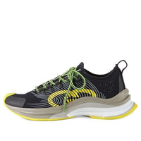 Gucci Run Sneaker 'Black Yellow' 680938-USM10-8480