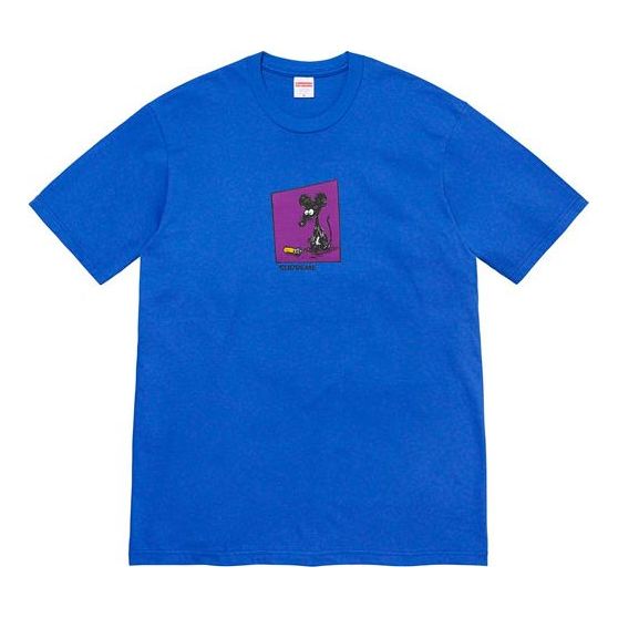 Supreme Week 1 Mouse Tee T SUP-SS21-418-BLU