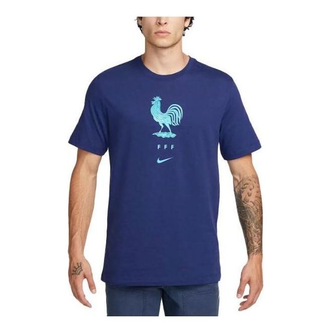 Nike FFF Crest FFF T-shirt 'Navy' FD1005-421