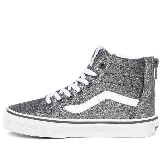 Vans SK8-HI Zip Big Kids Silvery VN0A4UI40M0