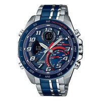 Casio Edifice Waterproof Analog-Digital Watch 'Silver Royal Blue' ECB-900TR-2A