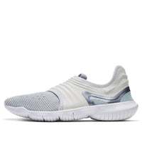 (WMNS) Nike Free RN Flyknit 3.0 White/Blue AQ5708-007
