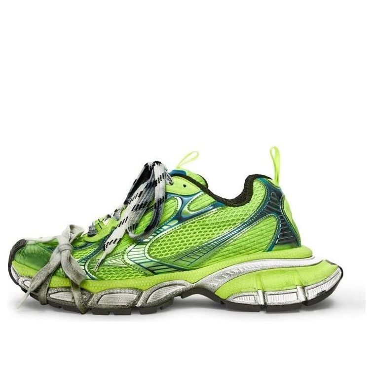Balenciaga 3XL Sneakers 'Fluorescent Green Mesh and Polyurethane' 734734W3XL67019