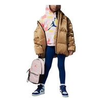 (GS) Air Jordan Puffer Jacket 'Brown' FJ6554-442