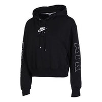 (WMNS) Nike Air Fleece Hoodie 'Black' CJ3083-010