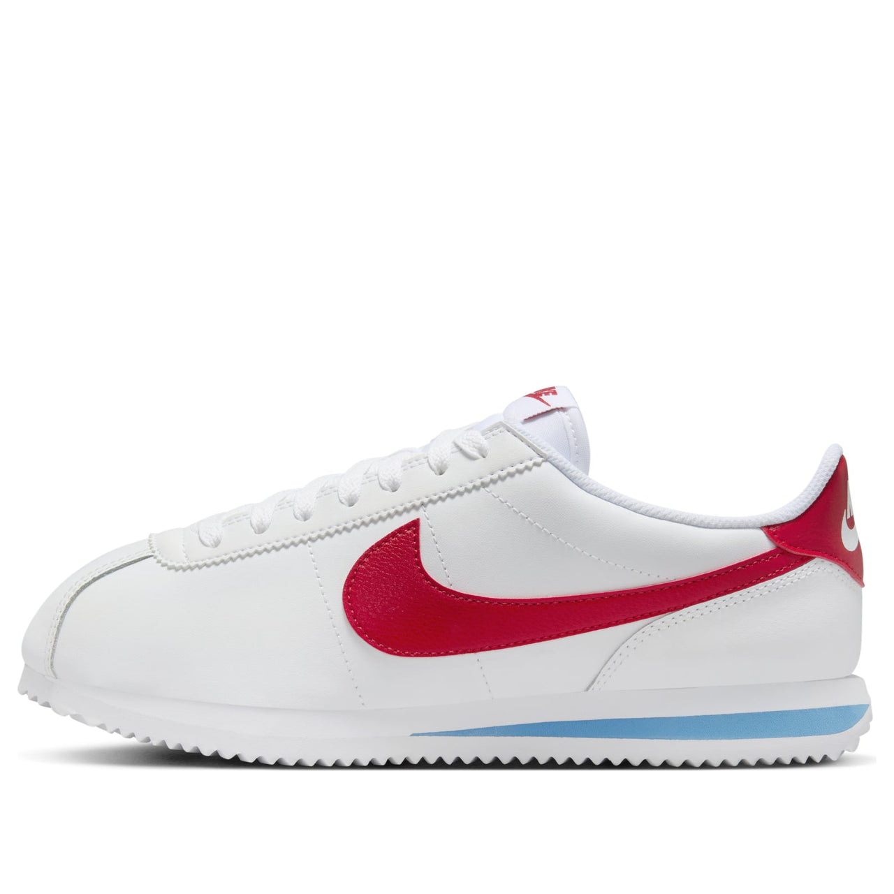 (WMNS) Nike Cortez Leather 'White Varsity Red Blue' DN1791-108