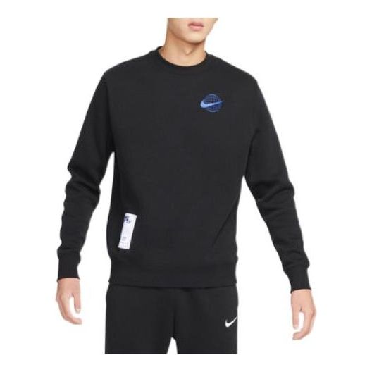 Nike graphic printed sweatshirt 'Black' FB7649-010