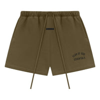 Fear of God Essentials Fleece Soccer Short 'Olive' 160BT242004F