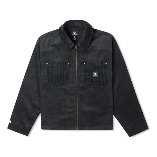 Converse Lightweight Shop Jacket Asia Sizing 'Black' 10023770-A01