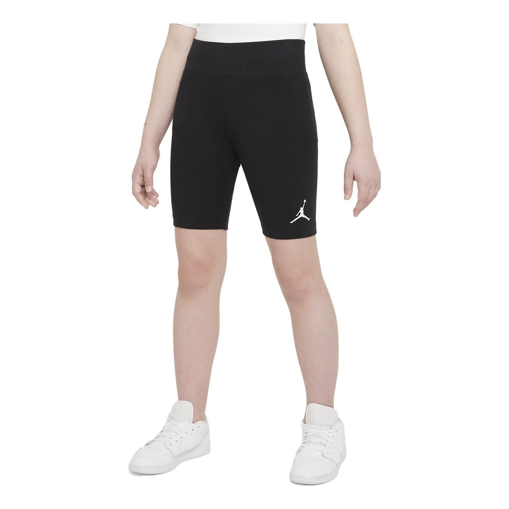 (GS) Air Jordan Essentials Bike Shorts 'Black' DO2776-010