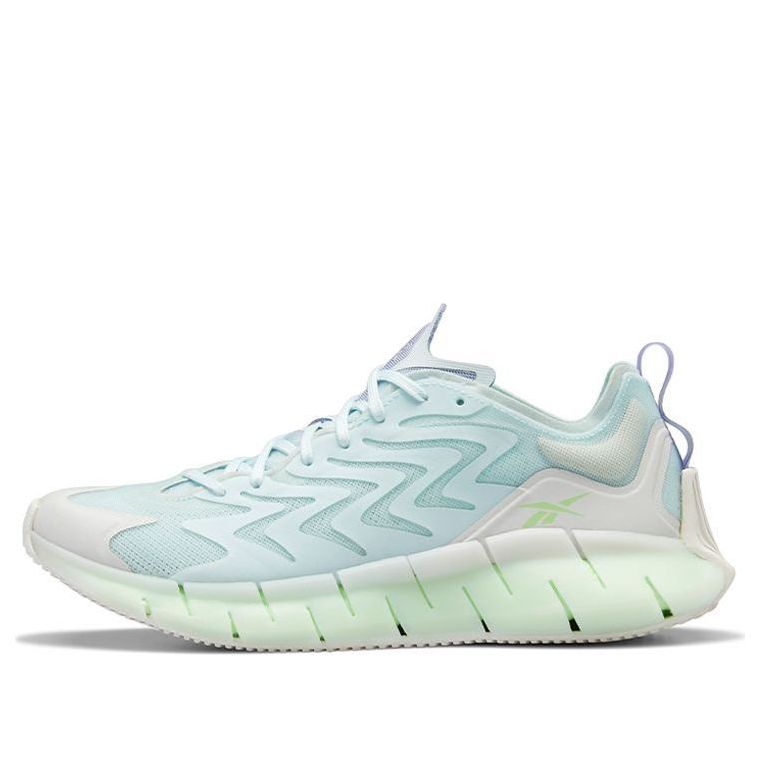(WMNS) Reebok Zig Kinetica 21 Shoes White/Green FX9410