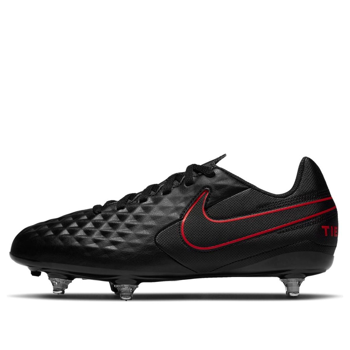 (GS) Nike Jr. Tiempo Legend 8 Club SG Soft Ground 'Black Red' CJ6235-060