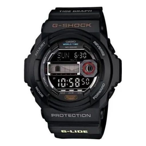 CASIO G-Shock Digital 'Black' GLX-150-1