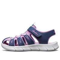 (GS) Skechers C-Flex Sandal 'Navy Lavender' 86939L-NVLV