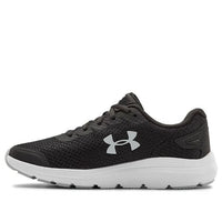 (WMNS) Under Armour Surge 2 'Black White Grey' 3022605-101