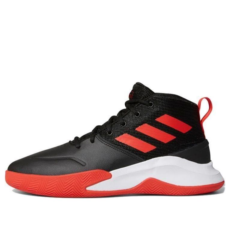 adidas Own The Game Wide 'Black Active Red' EF0746