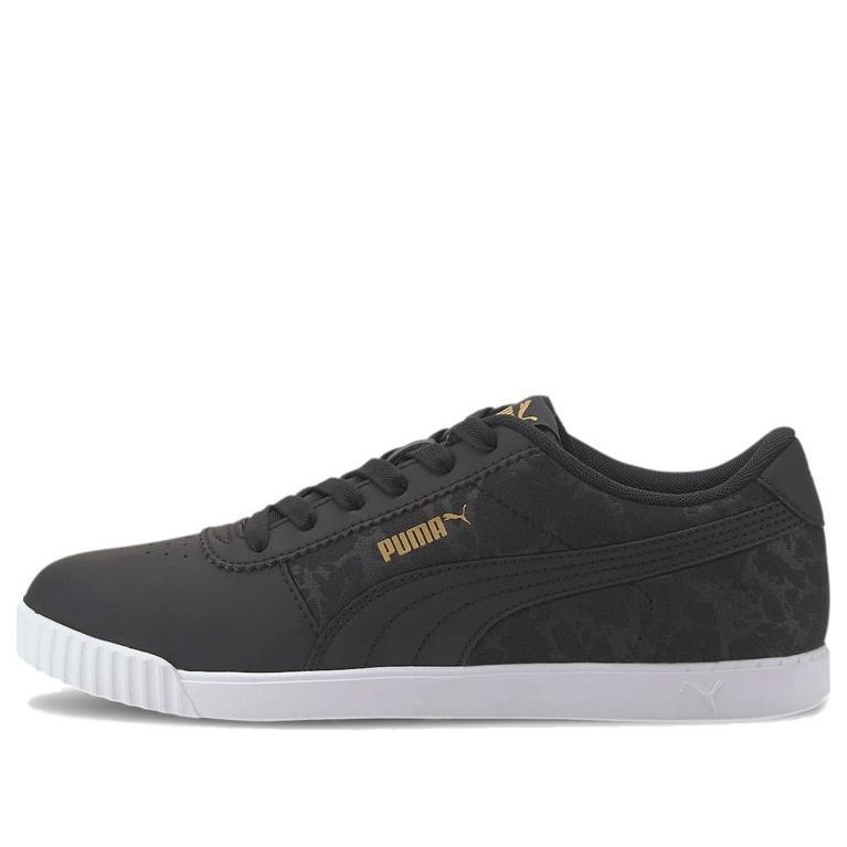 (WMNS) PUMA Carina Slim Veil Sneakers Black 371980-03