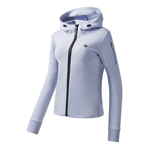 (WMNS) FILA athletics Knitting Jacket Purple A11W031503F-VT