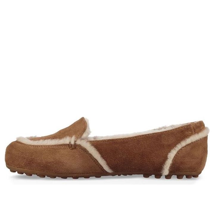 (WMNS) UGG California Loafer Hailey loafer Slippers Brown 1020029-CHE