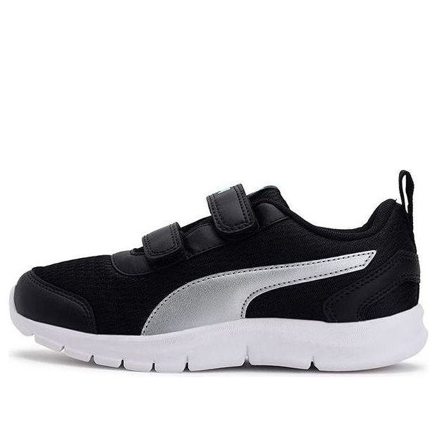 (PS) PUMA Racer IDP Running Sneakers Black/Slivery 374601-03