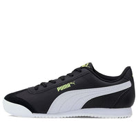 (GS) PUMA Turino Low Top Running Shoes Black/White 372895-05