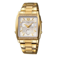 CASIO SHEEN Waterproof Stainless Steel Strap Gold Analog/Digital Combo SHN-6500GD-7ADR