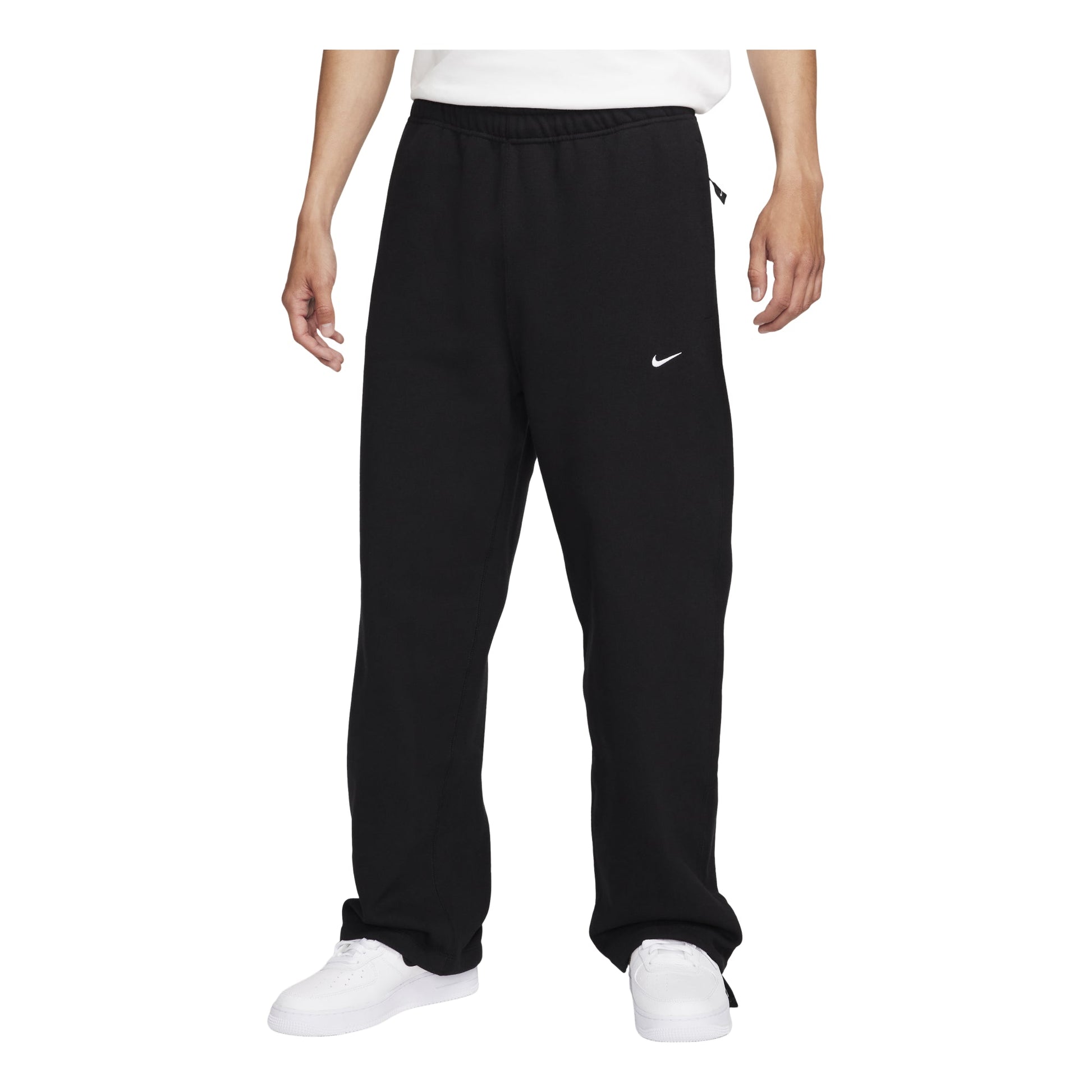 Nike Sportswear Swoosh Sweatpants Asia Sizing 'Black' FN3343-010