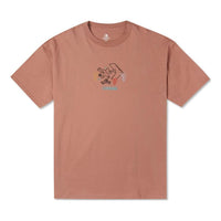 Converse Pushing Along T-Shirt Asia Sizing 'Mineral Clay' 10023267-A04