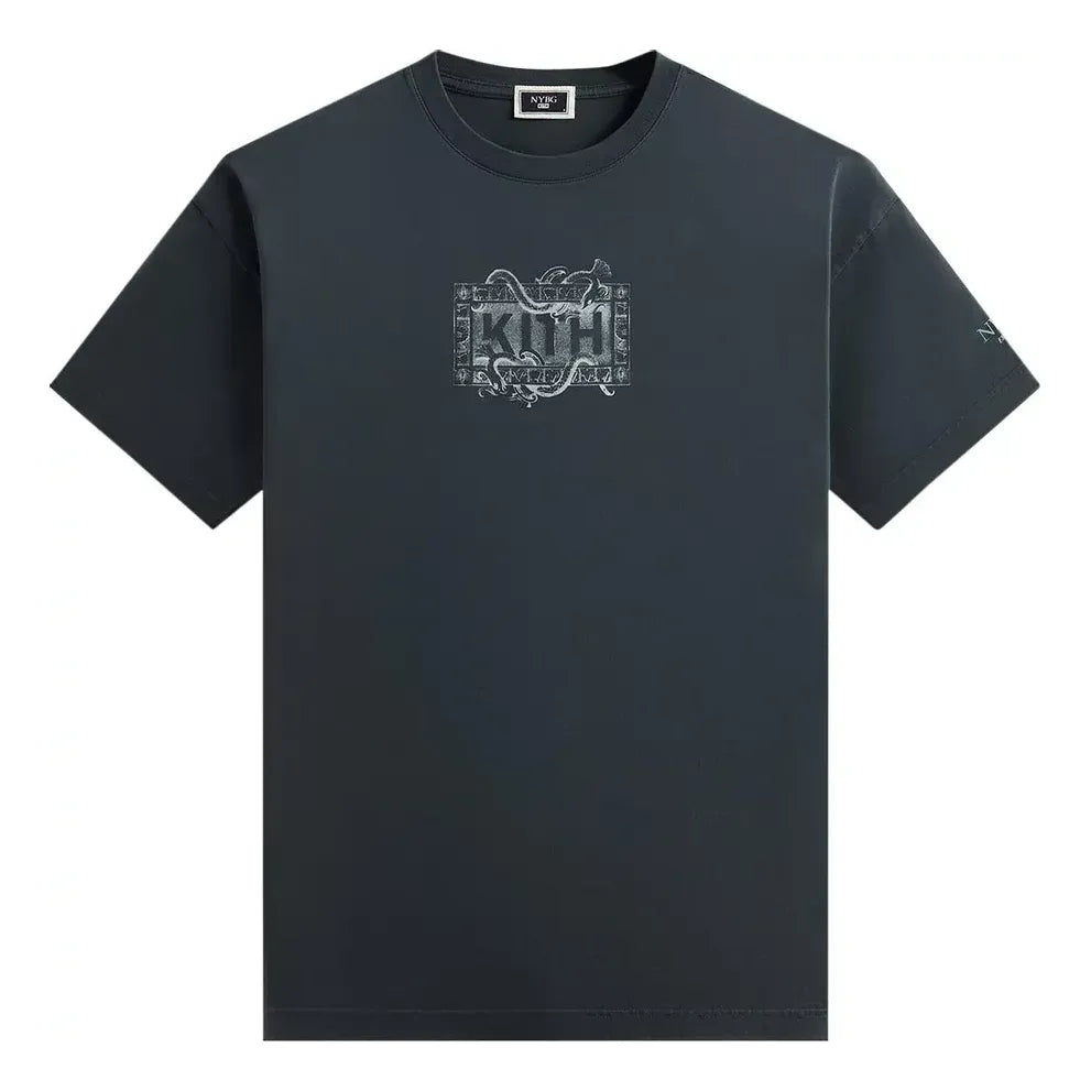 KITH SS24 x New York Botanical Garden Title Page Vintage T-Shirt 'Nocturnal' KHM032111-413
