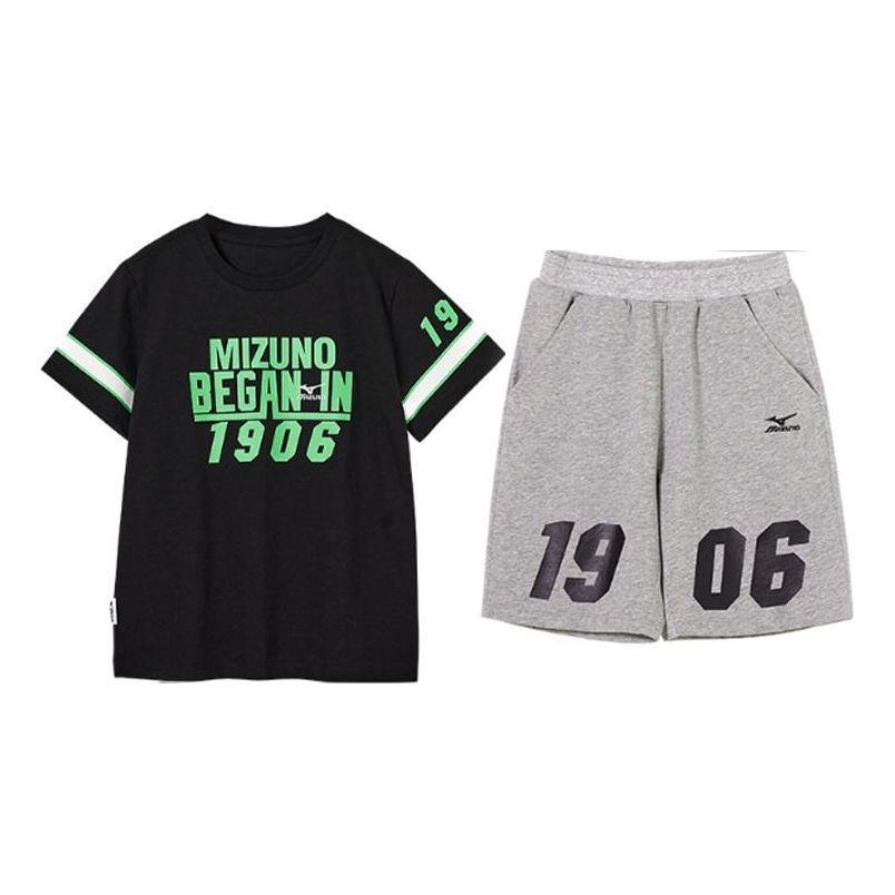 (GS) Mizuno Casual Sportwear T-shirt 'Black' 32CC2418
