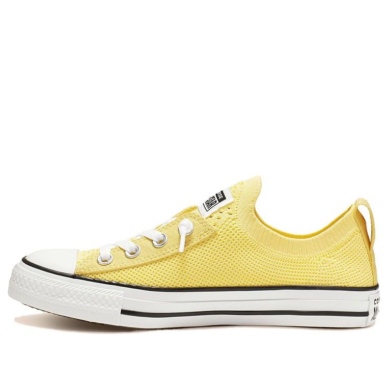 (WMNS) Converse Chuck Taylor All Star Shoreline Knit Slip Low Top Yellow 565488F