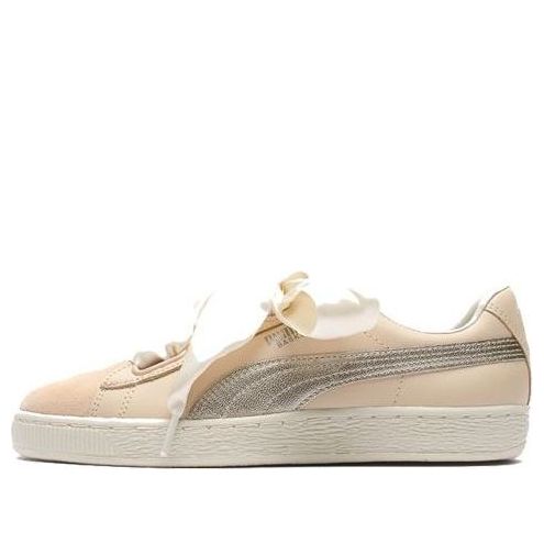 (WMNS) PUMA Basket Heart Up Casual Shoe Skateboarding Shoes 364955-01