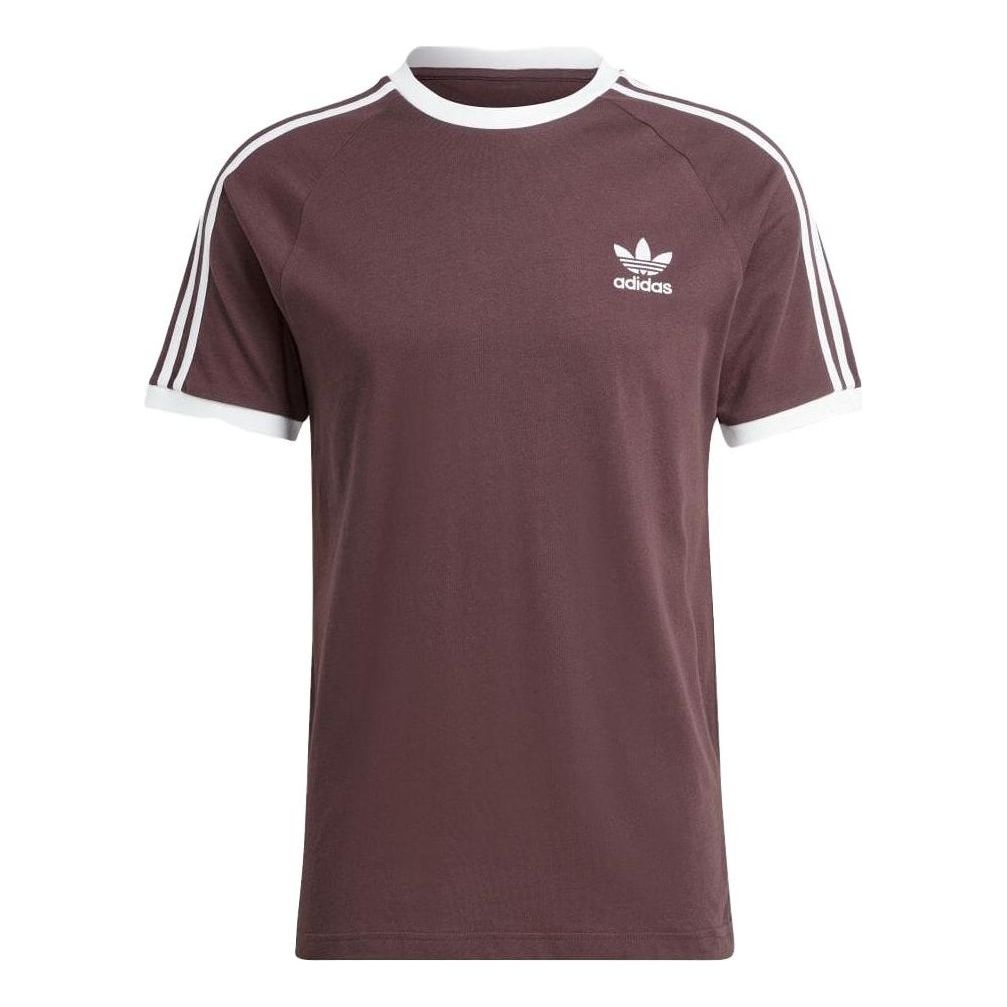 adidas Adicolor Classics 3-Stripes Tee 'Brown' IM2077