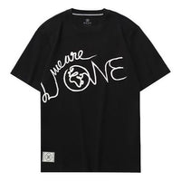 Li-Ning x DFT Way Of Wade Graphic T-shirt 'Black White' AHSR571-4