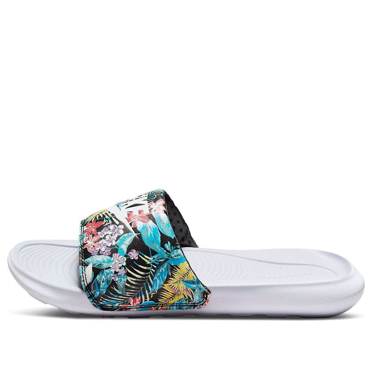 (WMNS) Nike Victori One Printed Slide 'Floral - White' CN9676-005