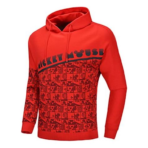 Li-Ning x Disney Loose Pullover Red AWDQ001-2